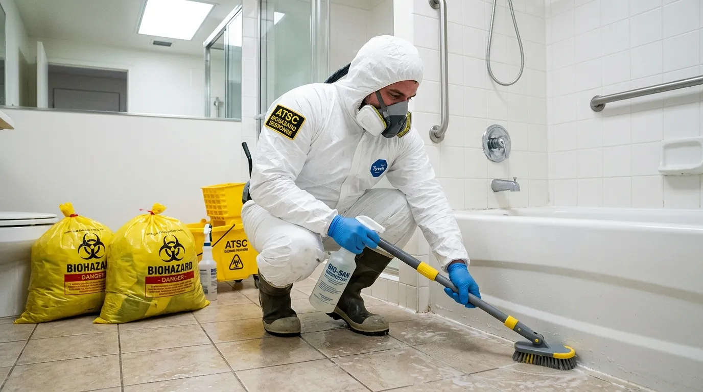 Decontamination equipment deployed for Blood Cleanup in Park City